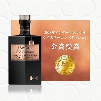 ウイスキー  BLENDED WHISKY Amazon.co.jp: デュワーズ ダブルダブル37年 [ スコッチ